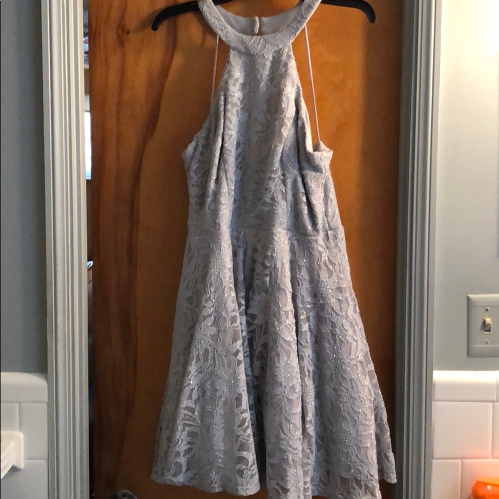 Silver Sparkly Dress